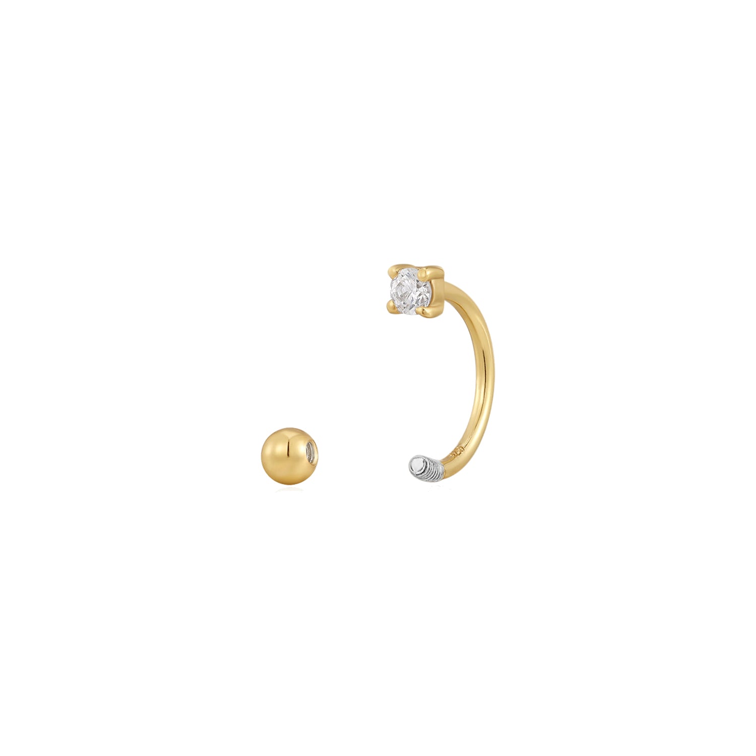 Crystal Curve Piercings