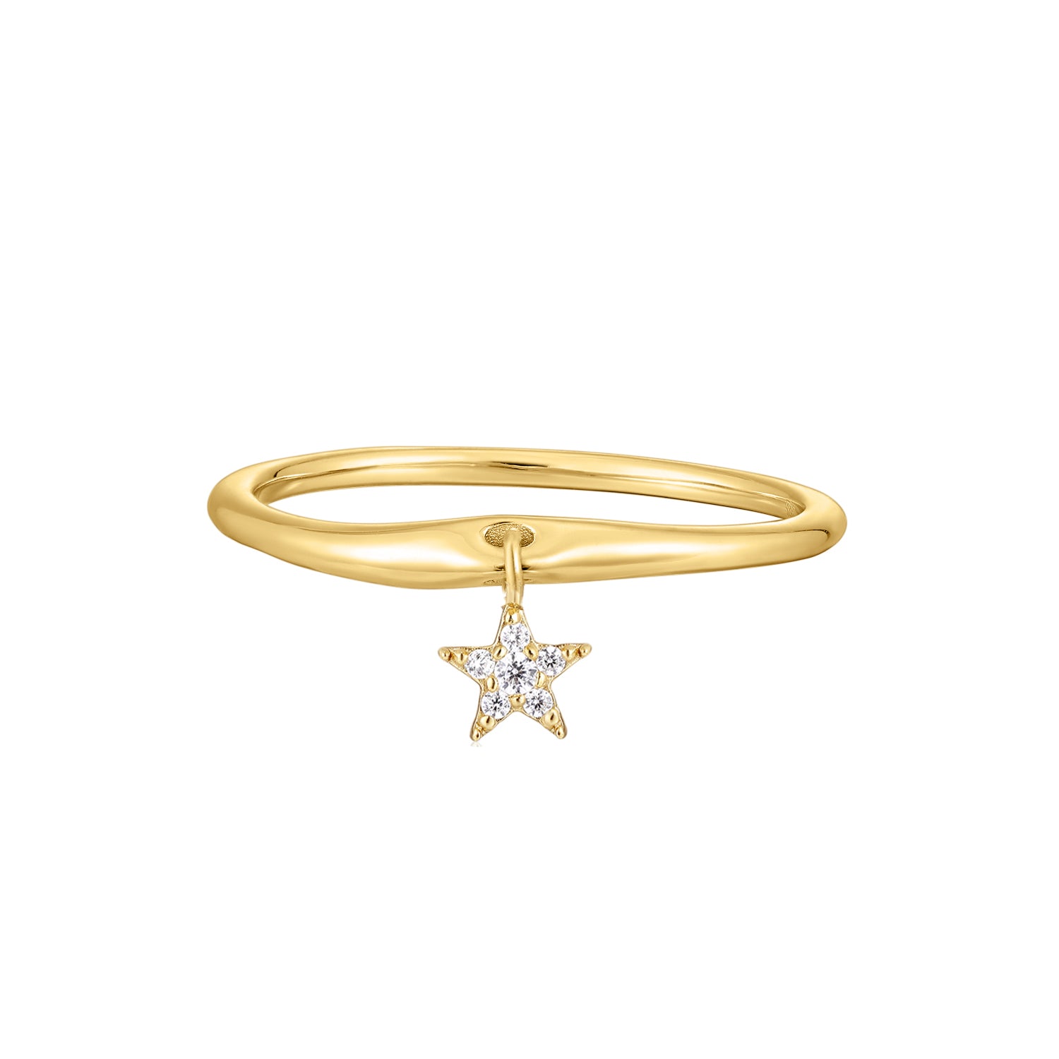 Star Charm Ring