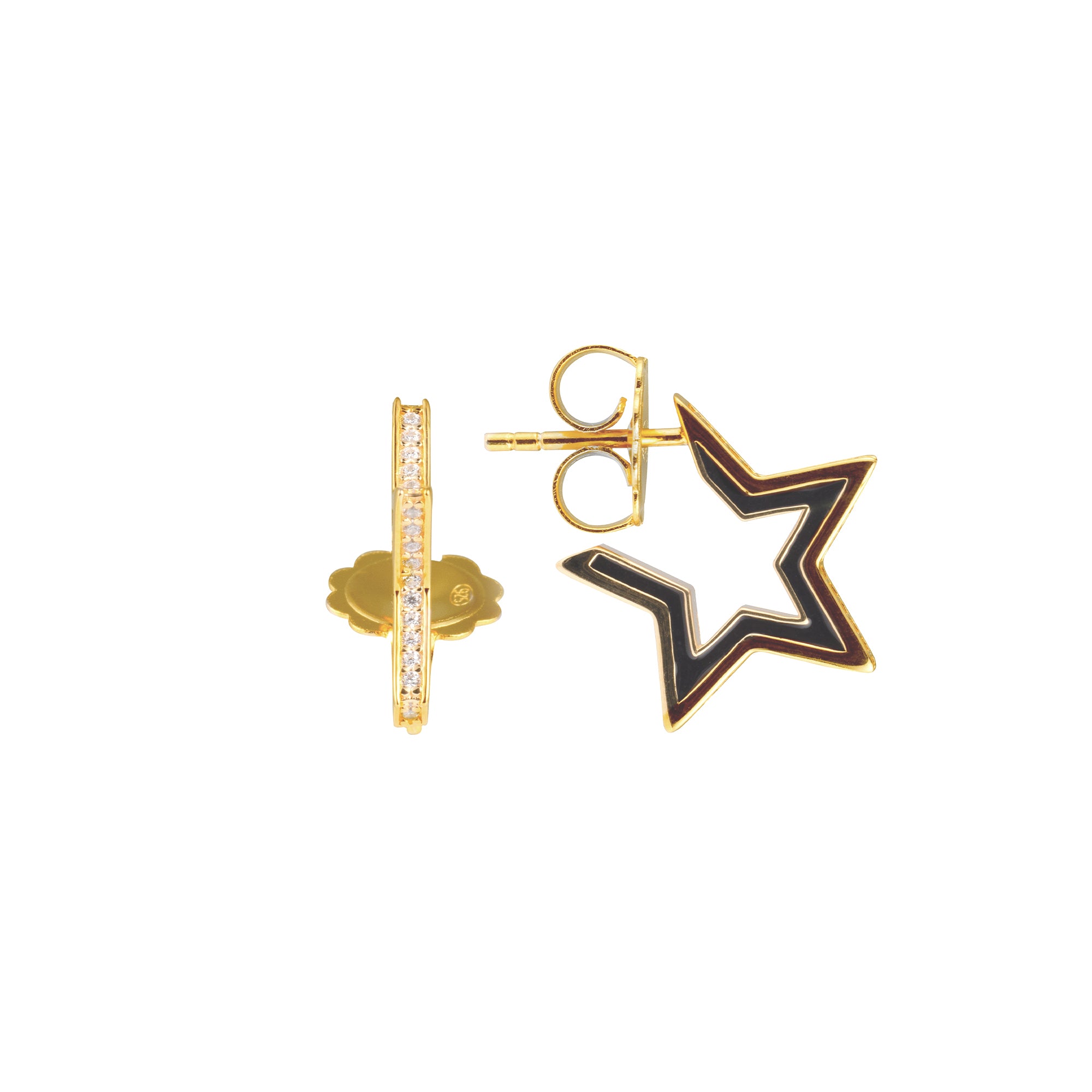 Stellar Hoop Earrings
