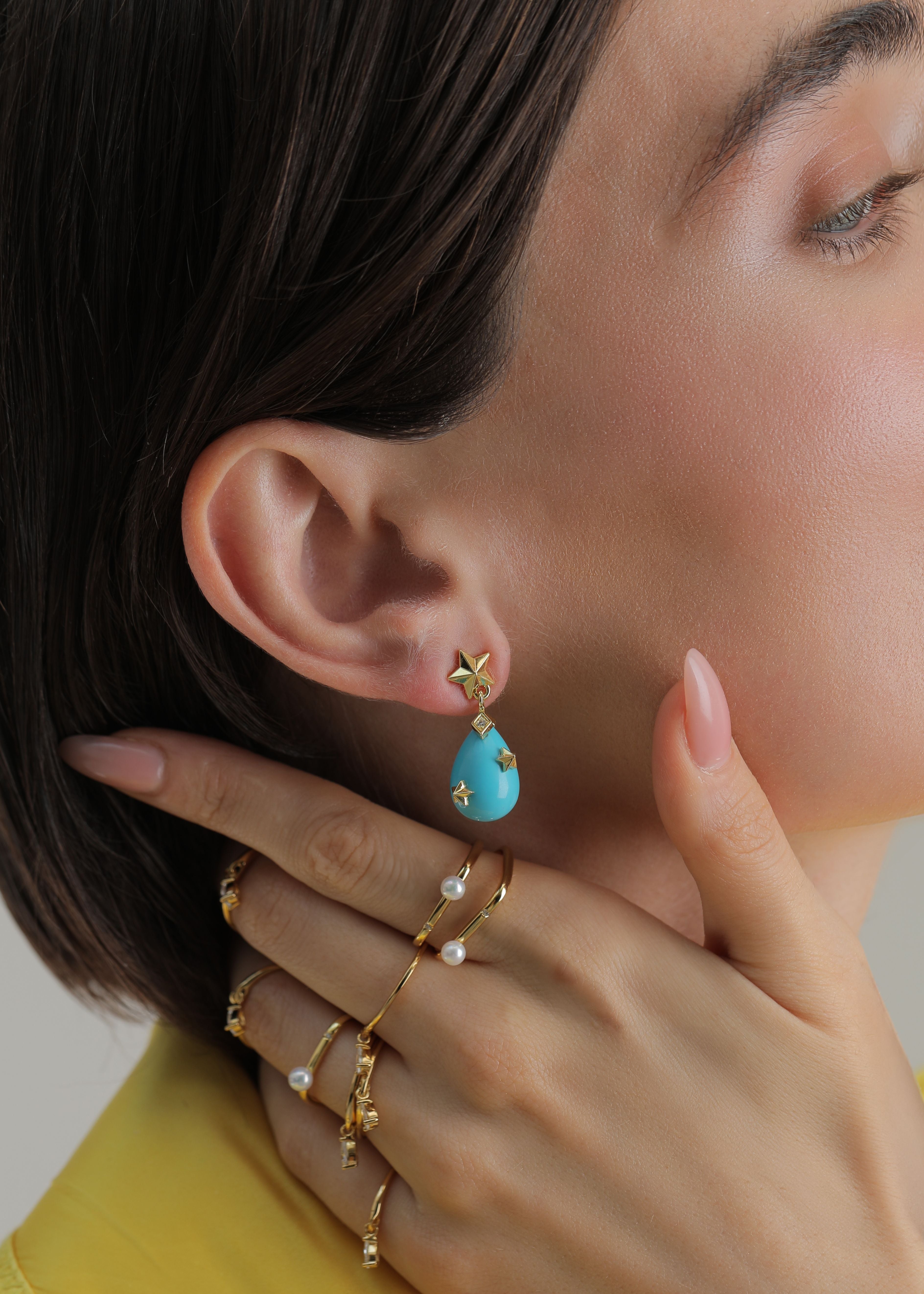 Starry Night Drop Earrings