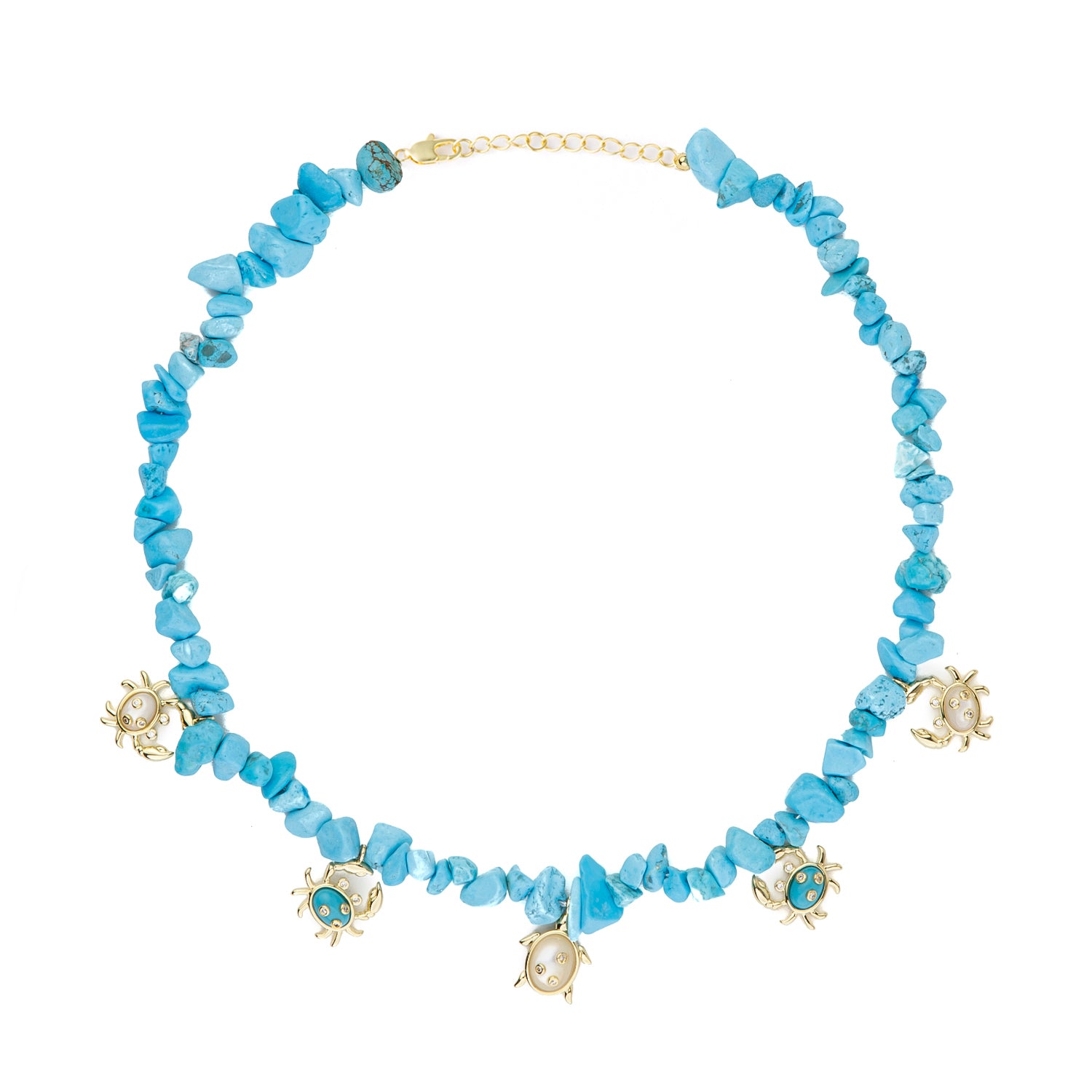 Turquoise Sea Animal Necklace