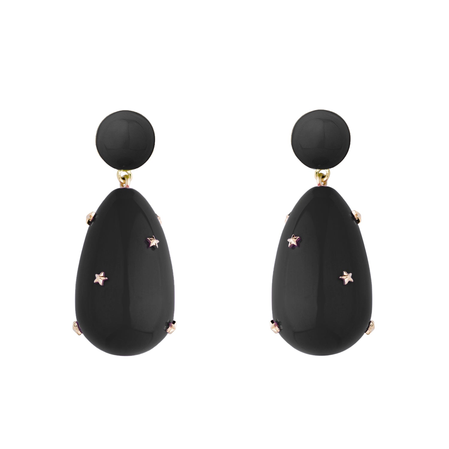 Large Galaxy Drop Earrings