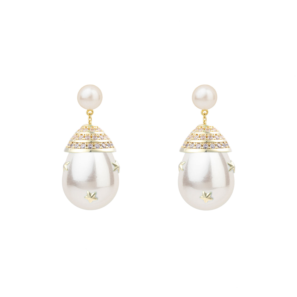 Celestial Mini Galaxy Drop Earrings