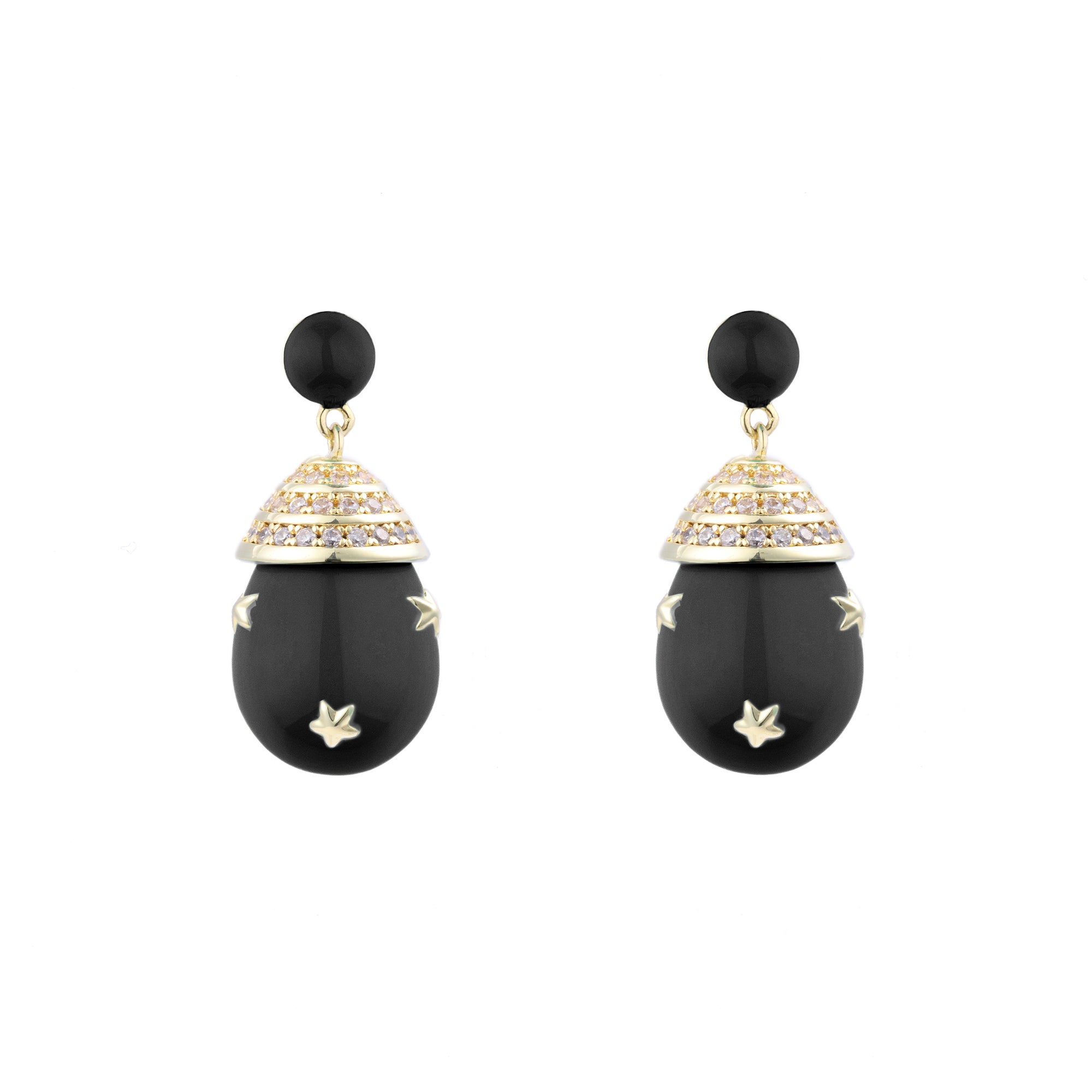 Celestial Mini Galaxy Drop Earrings