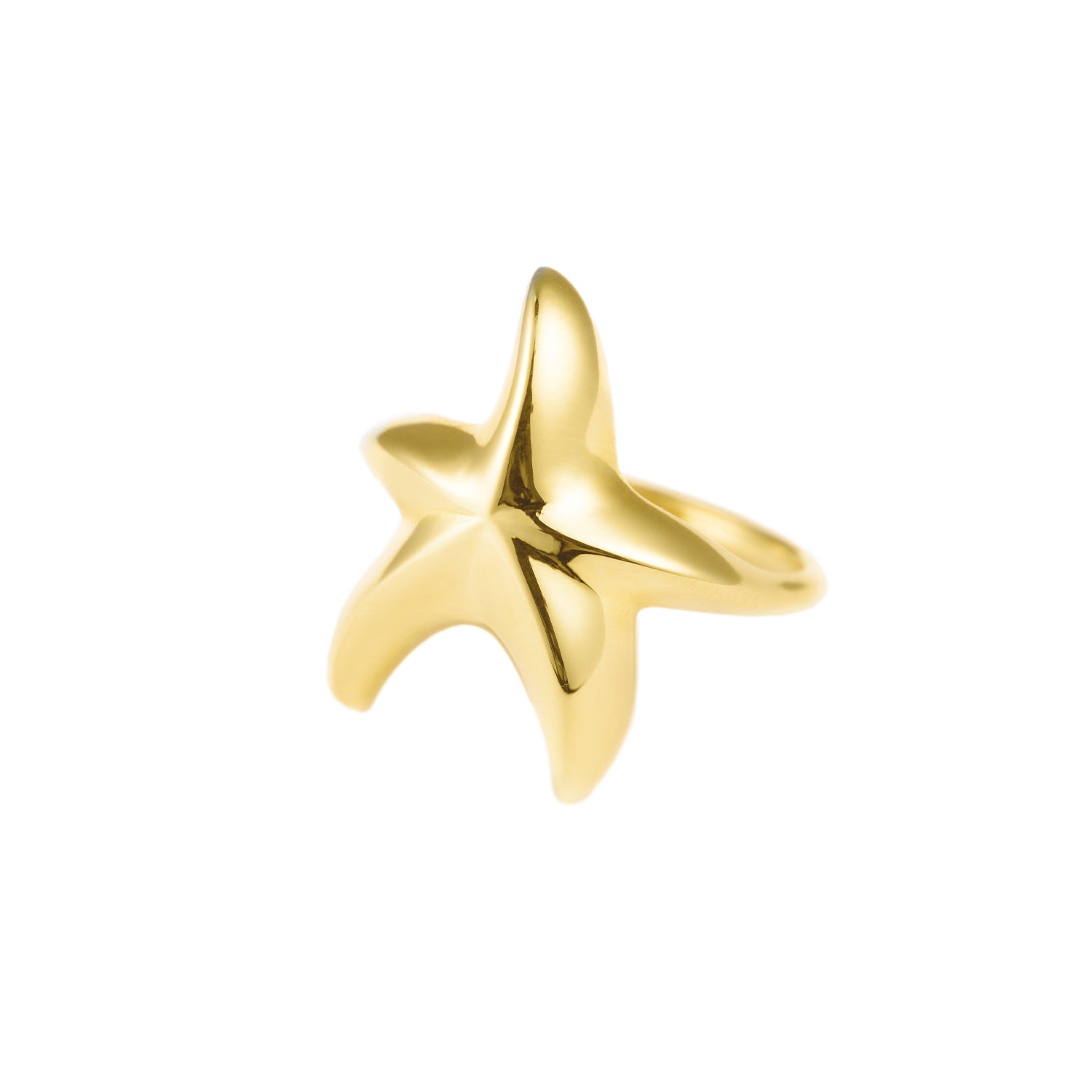 Sculpted Starfish Ring