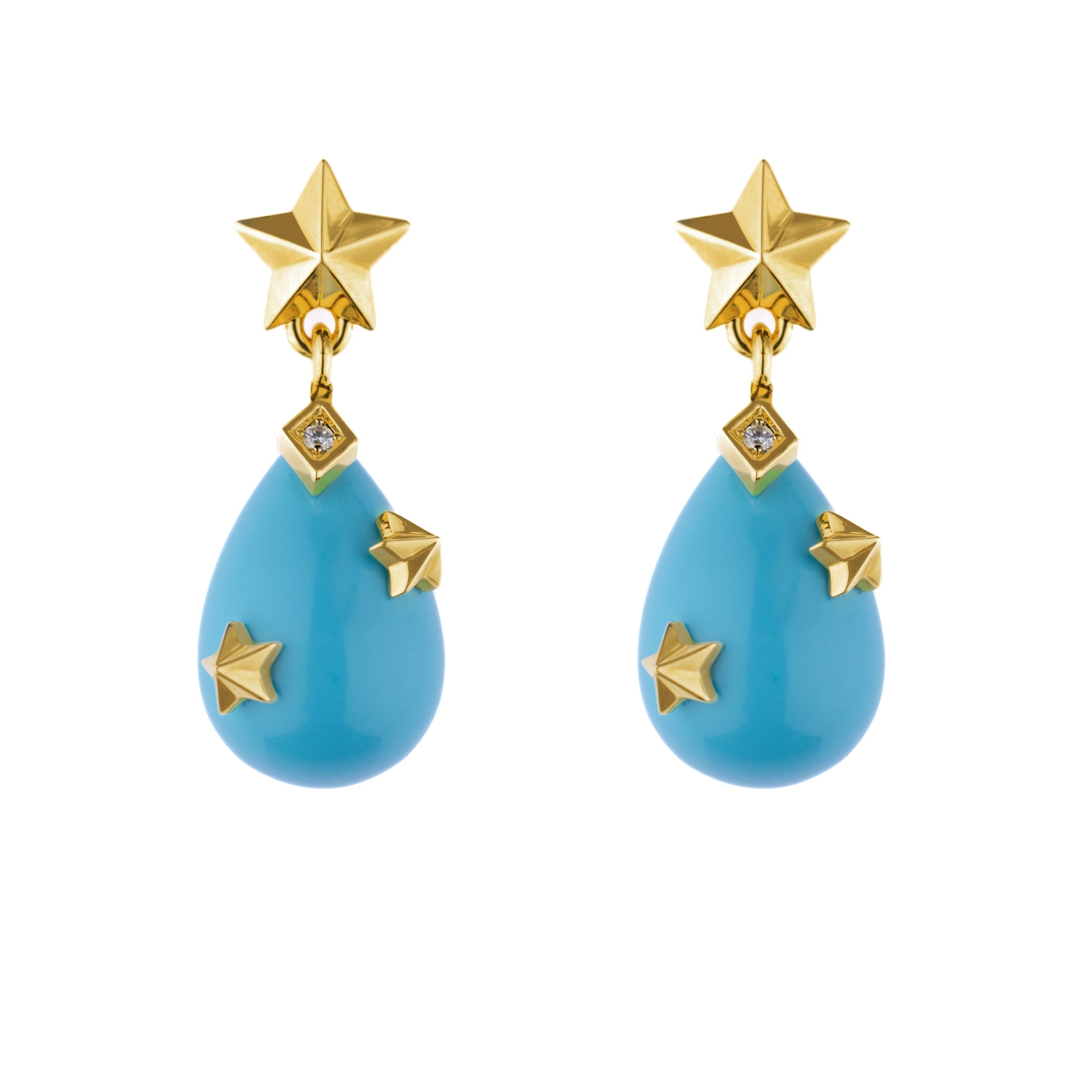 Starry Night Drop Earrings