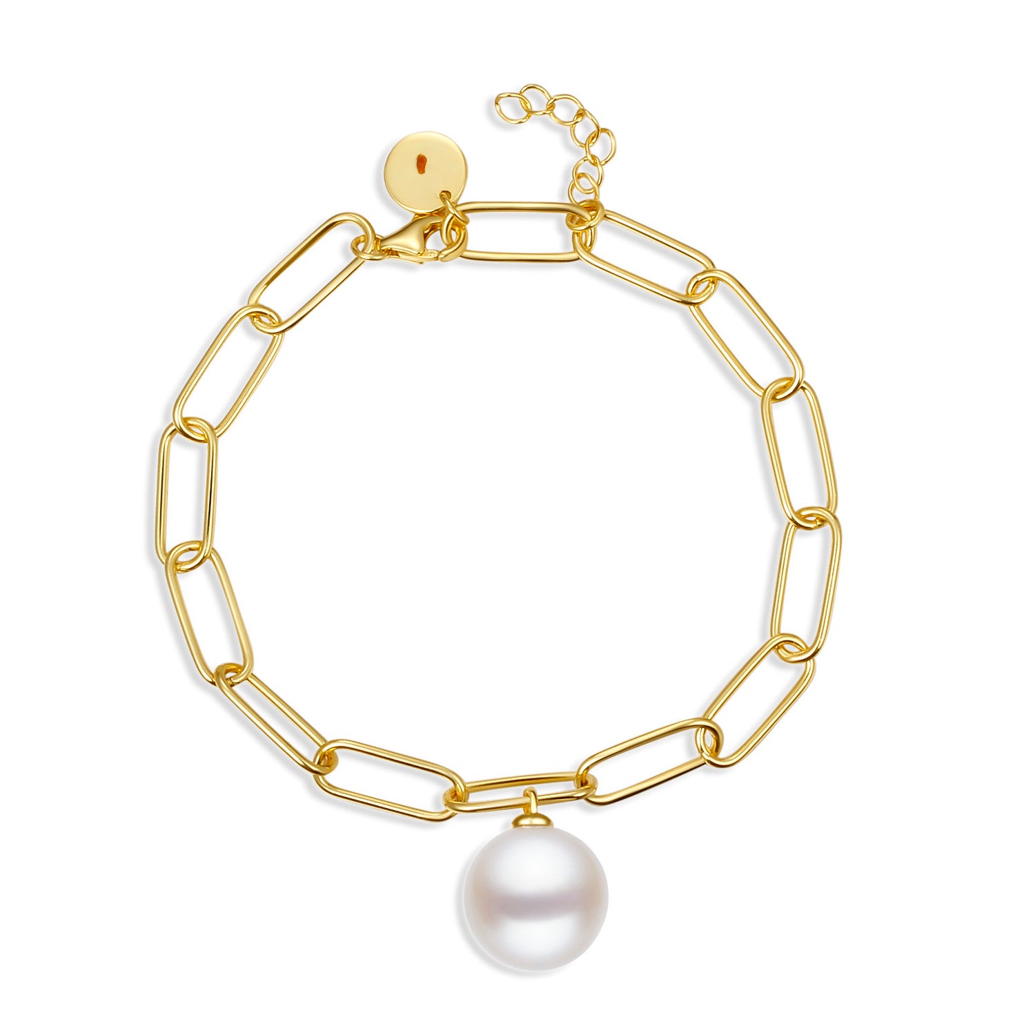 Pearl Charm Bracelet