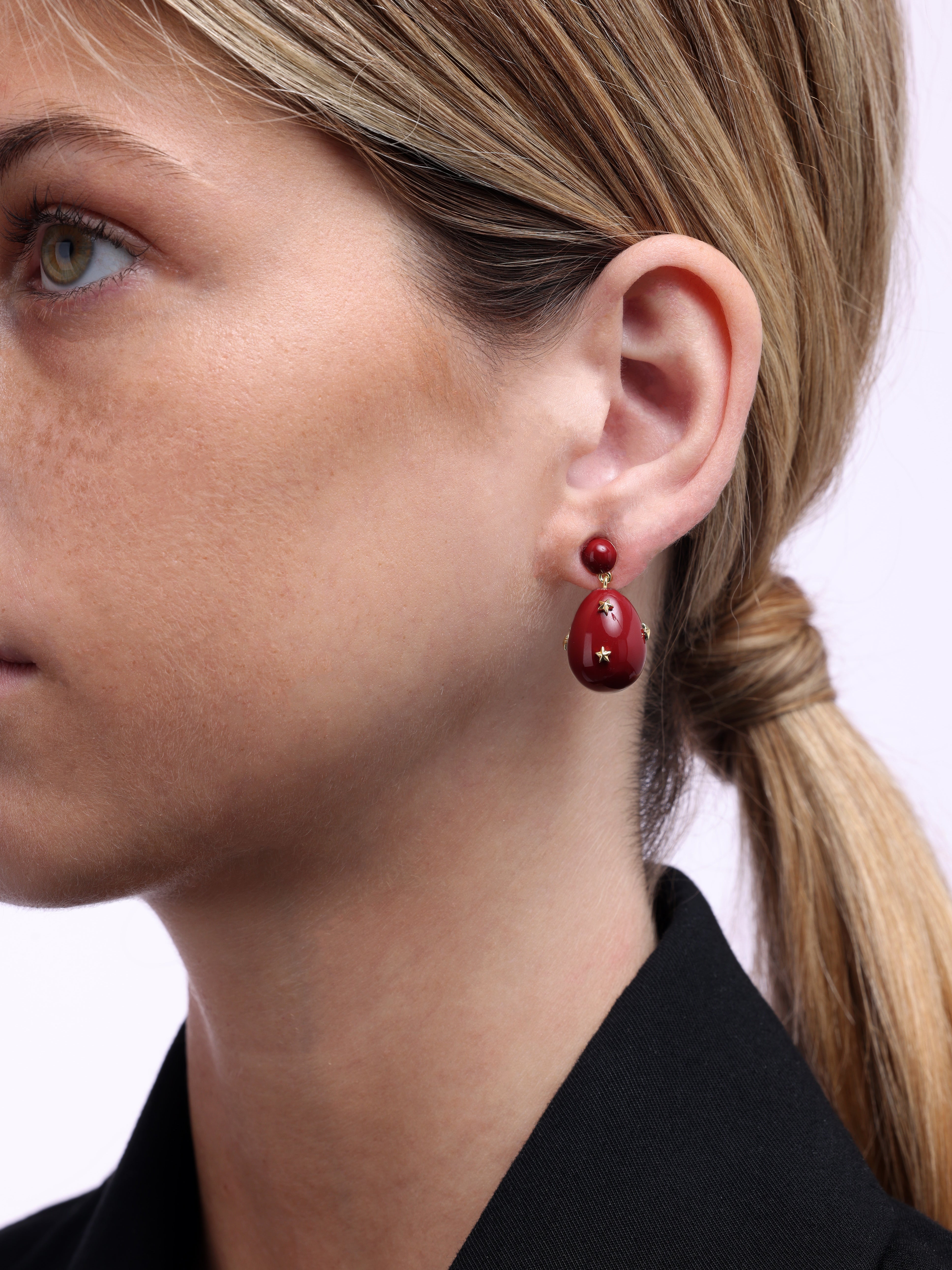 Mini Galaxy Drop Earrings