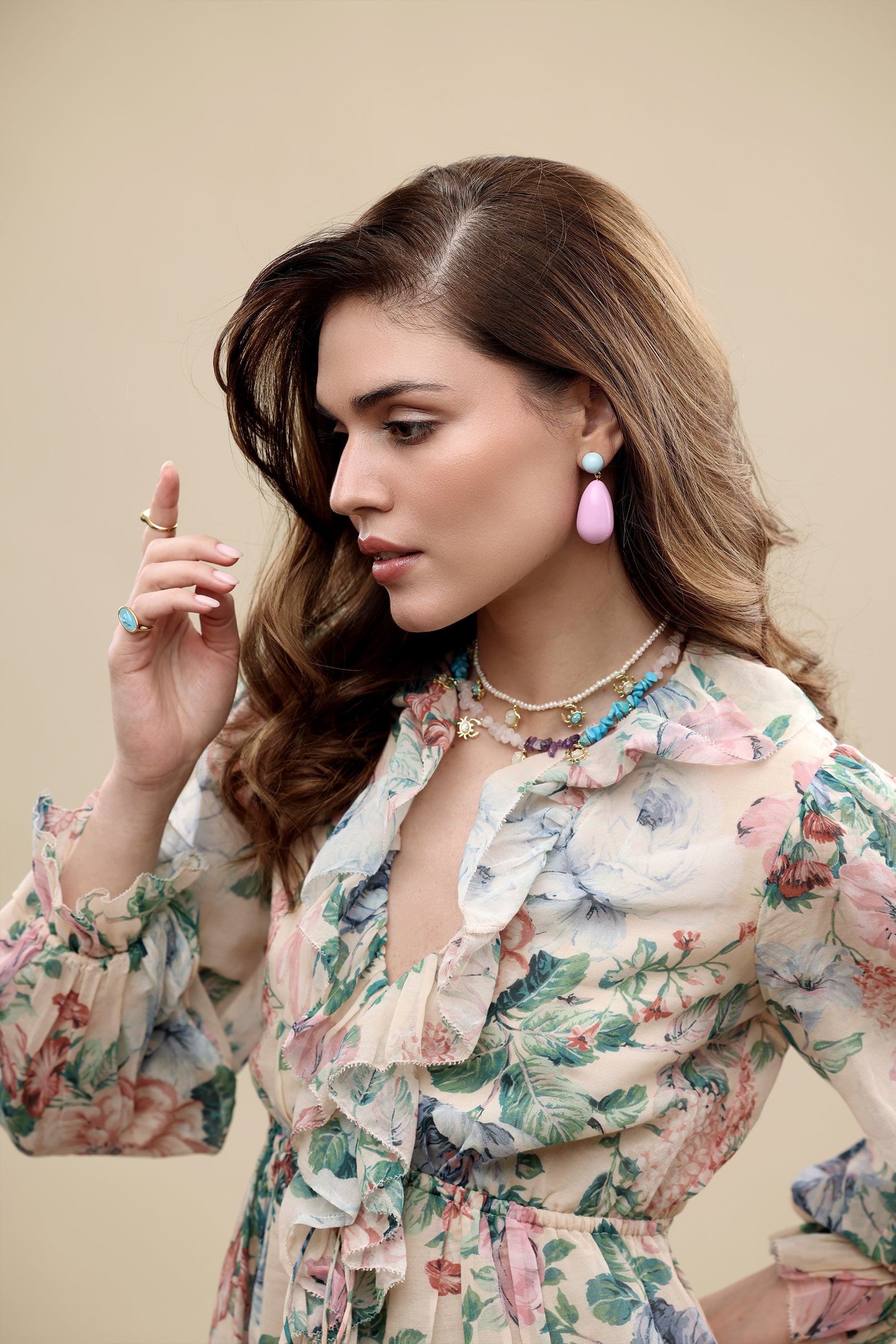 Large Drop Earrings
