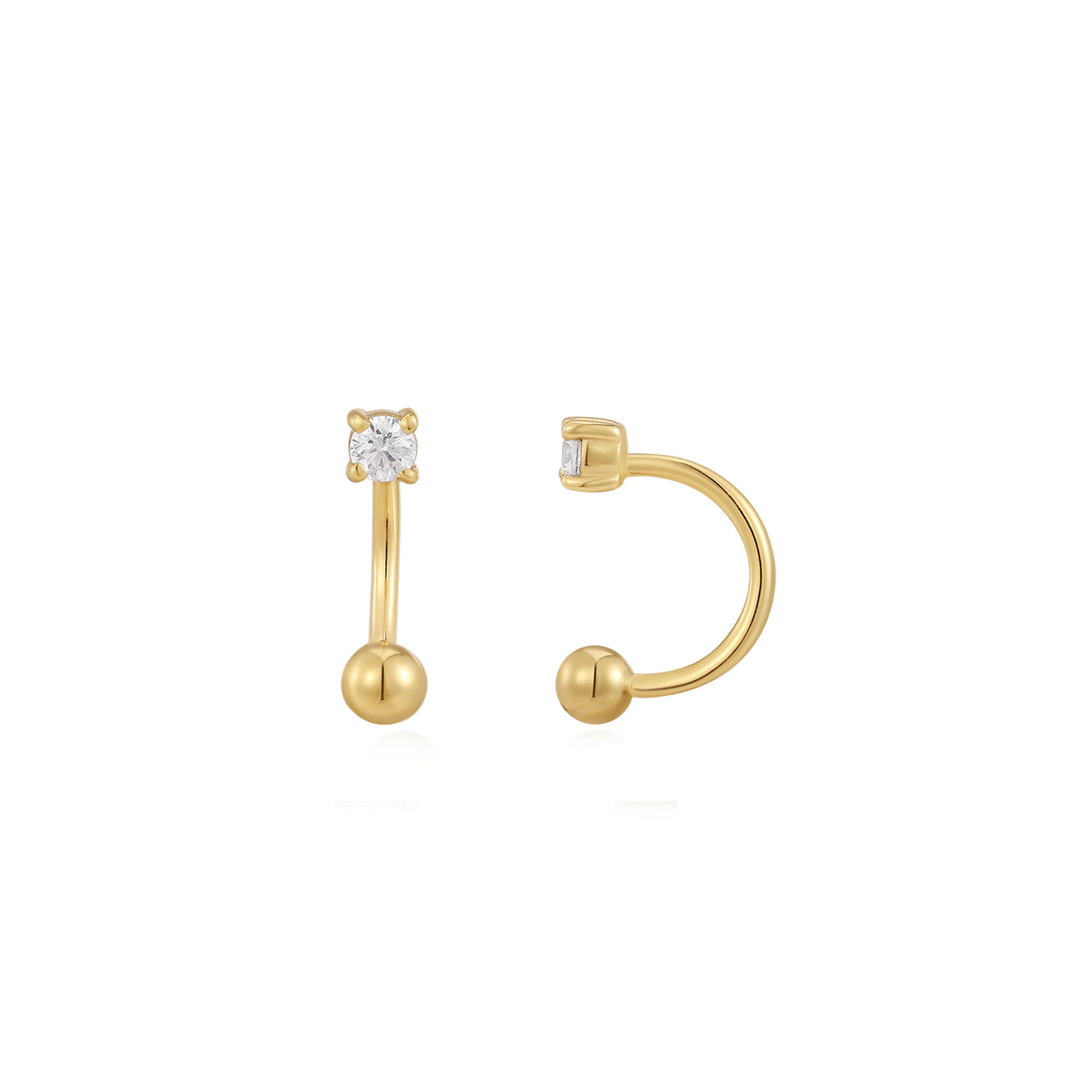 Single Crystal Curve Piercing