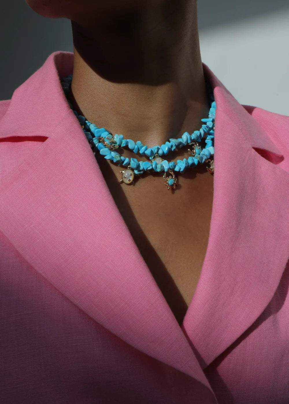 Turquoise Sea Animal Necklace