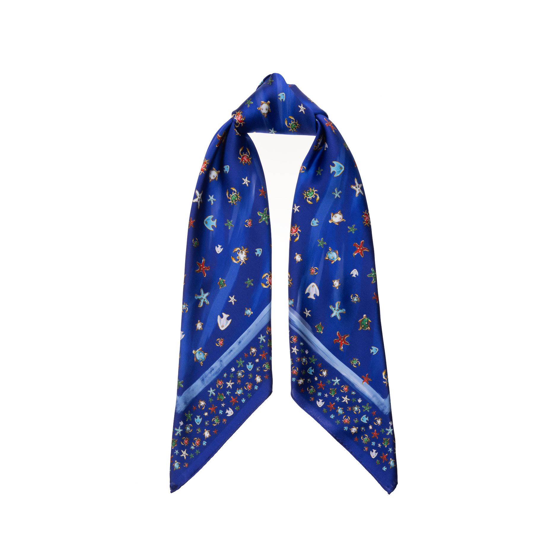 Midnight Azure Scarf