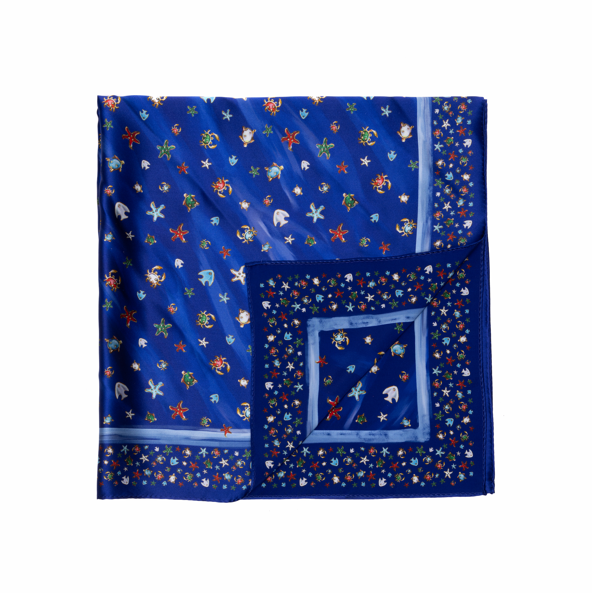 Midnight Azure Scarf