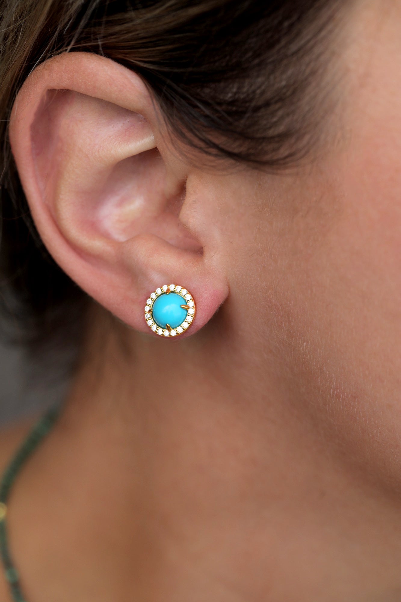Turquoise Bliss Studs
