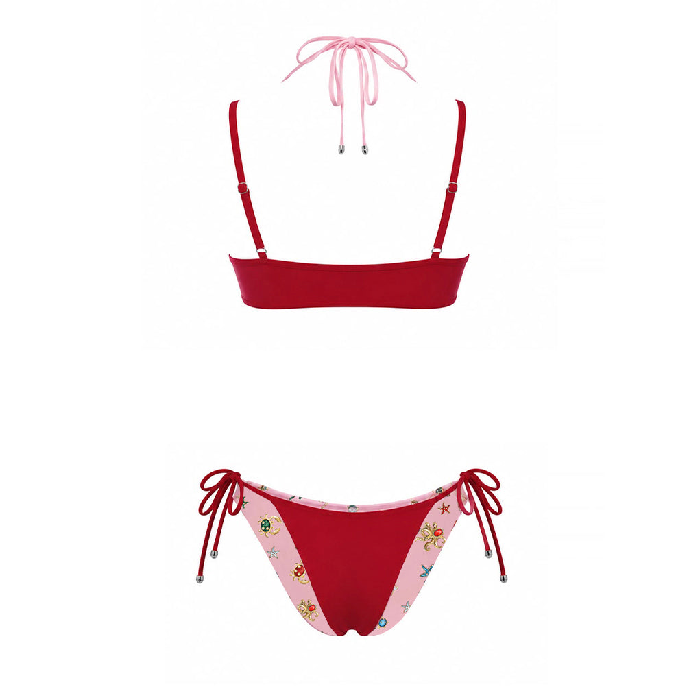 St. Tropez Bikini in Ruby Rose