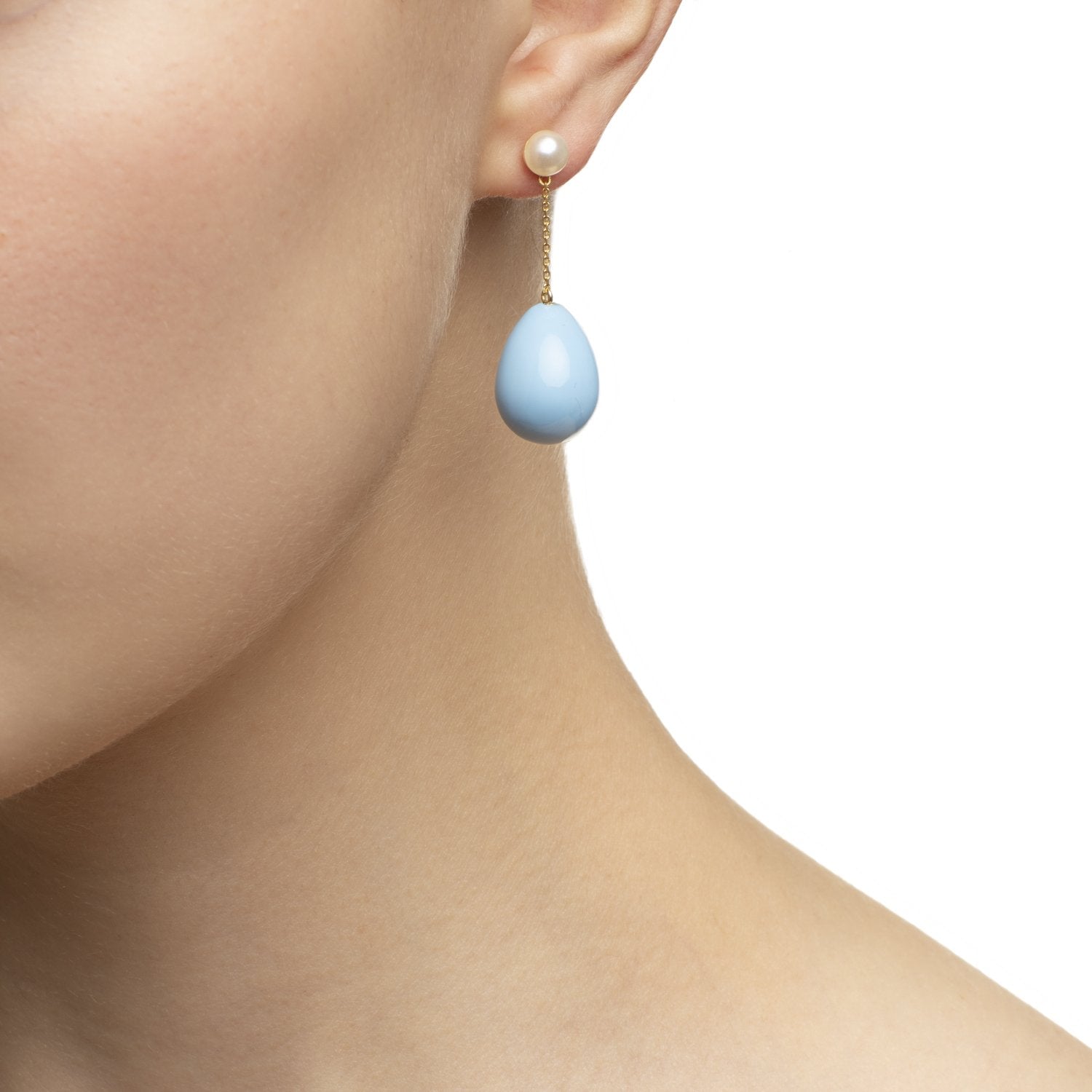 Mini Chain Drop Earrings