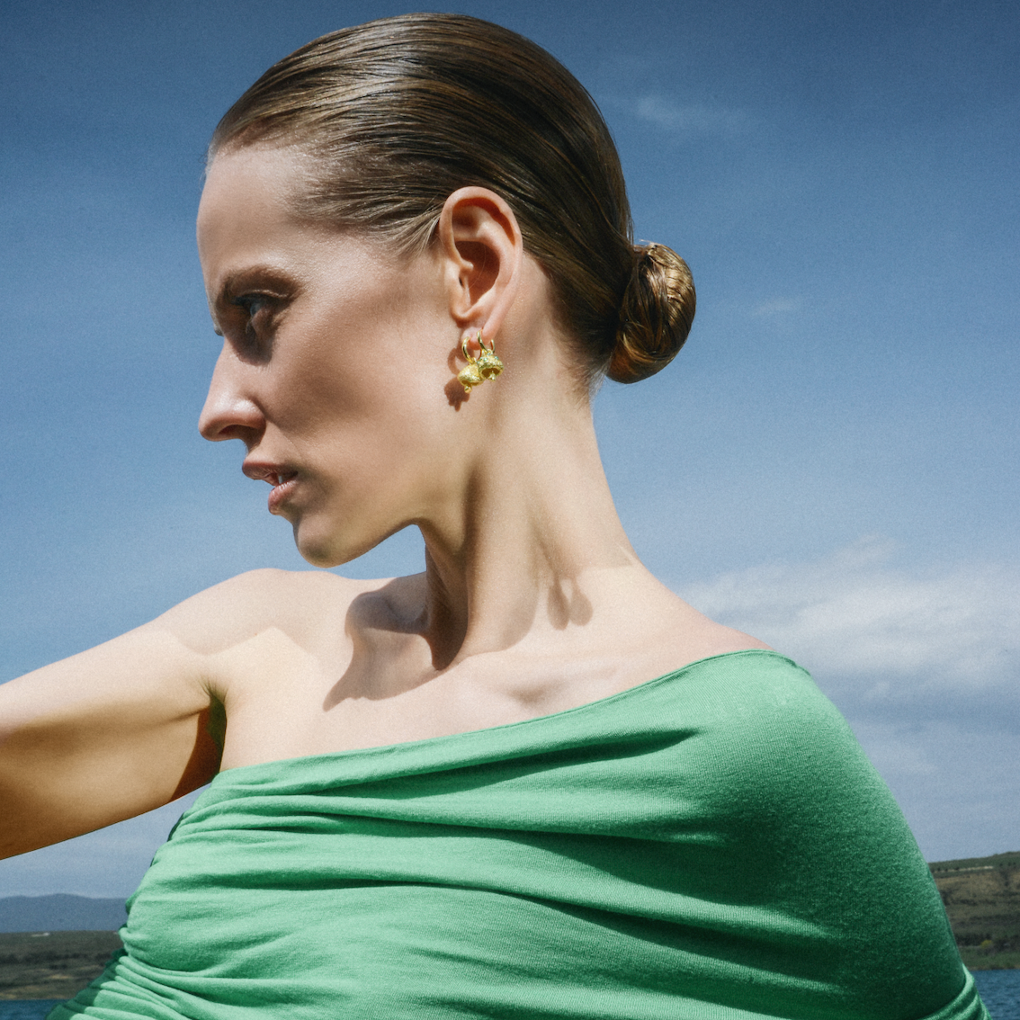 Single Mushroom Earring