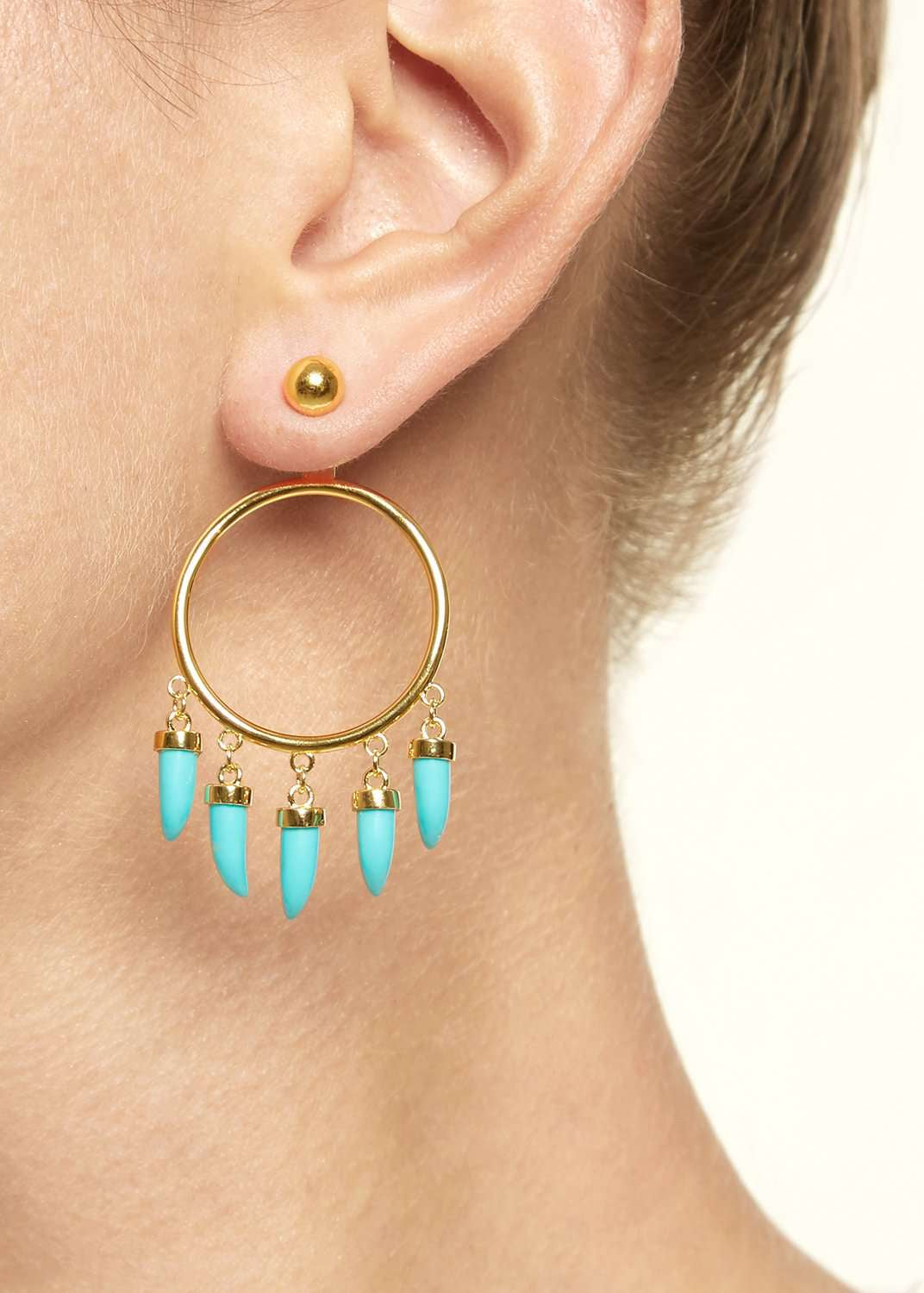 Hula Hoop earrings