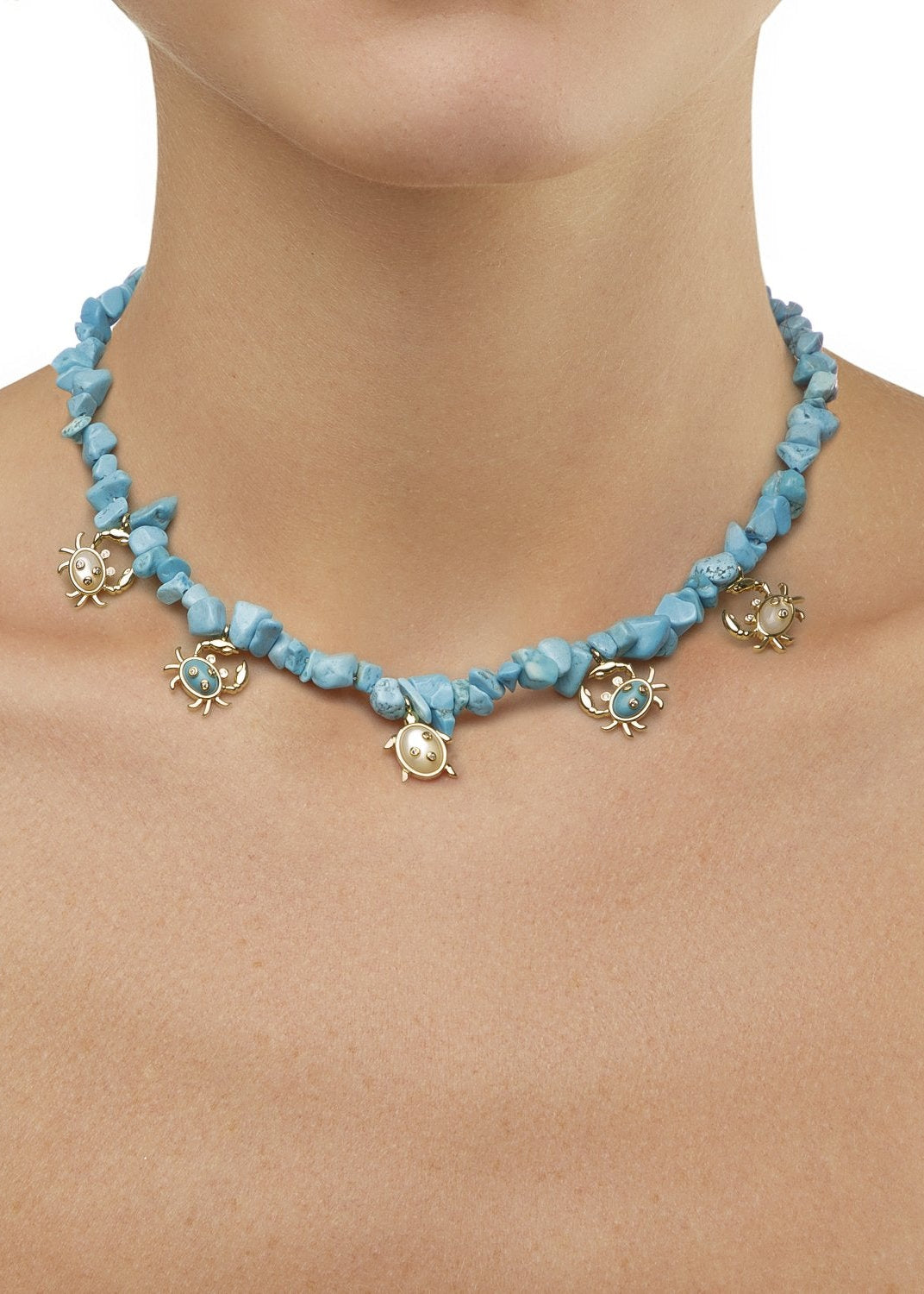 Turquoise Sea Animal Necklace