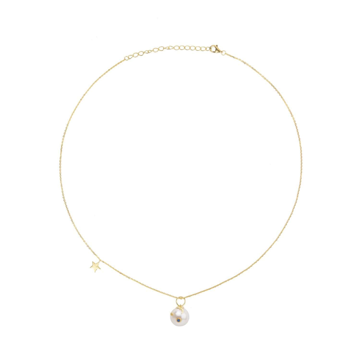 Starry Pearl Necklace