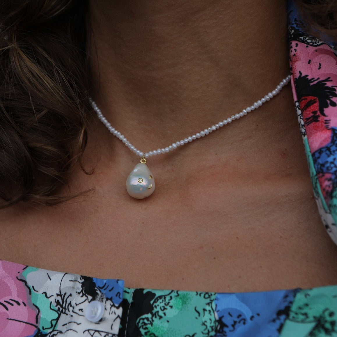 Baroque Pearl Necklace