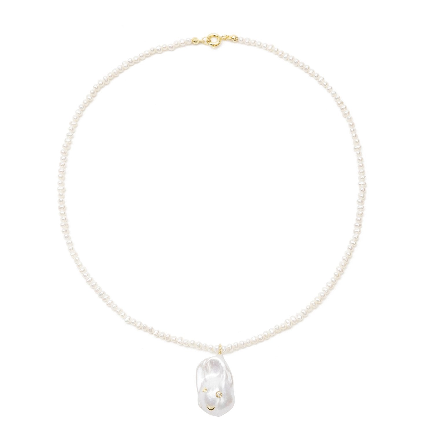 Baroque Pearl Necklace