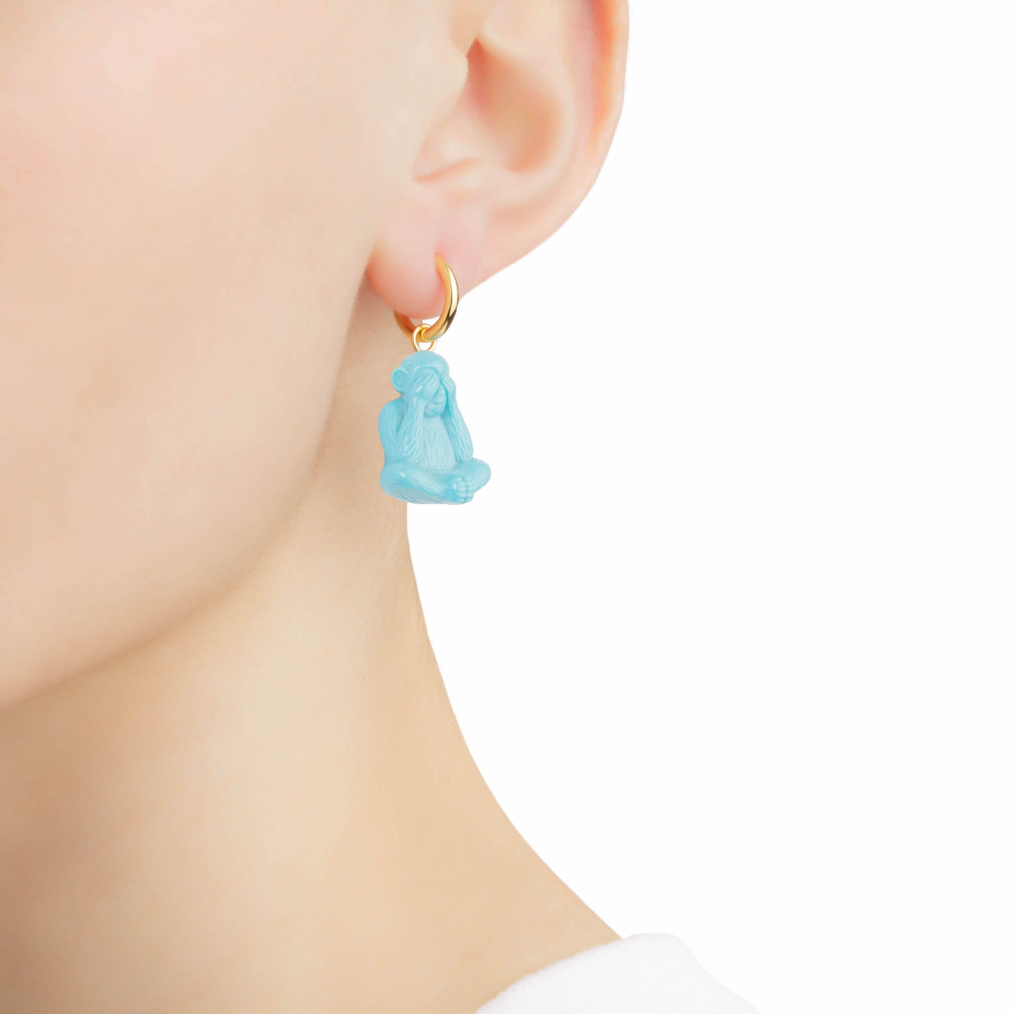 See No Evil Single Earring