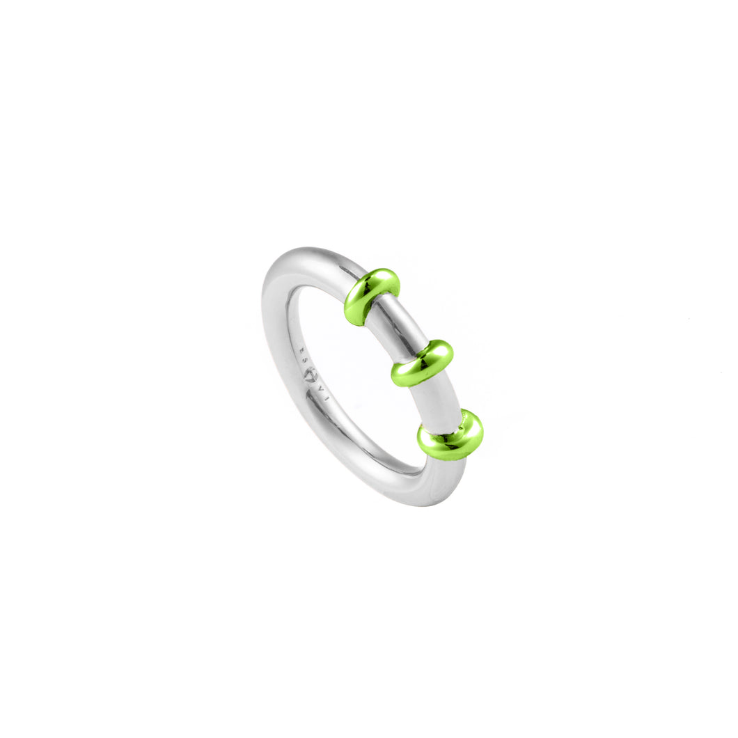Green Pierced Ring