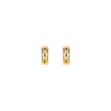 Load image into Gallery viewer, Grid Curve Earrings
