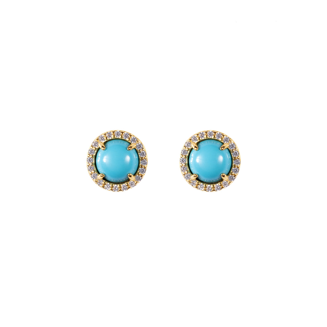 Turquoise Bliss Studs