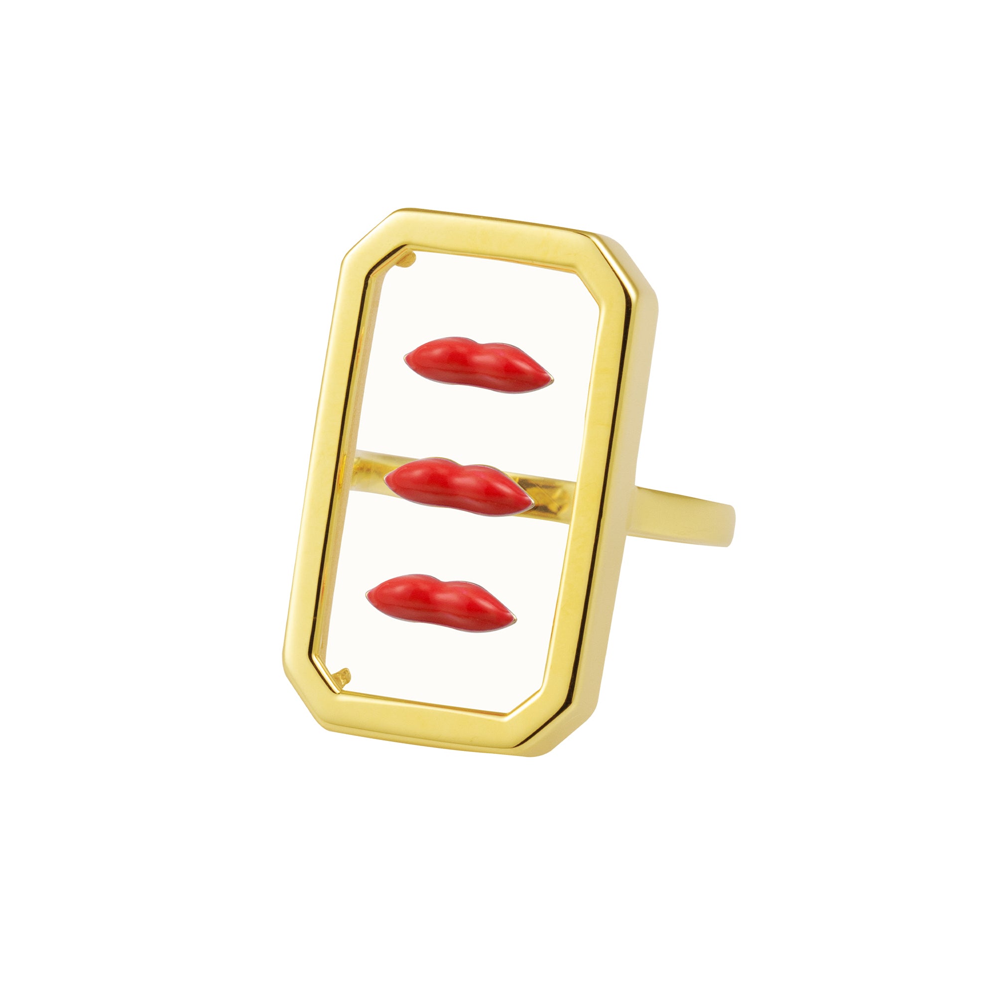 Clear Lips Ring