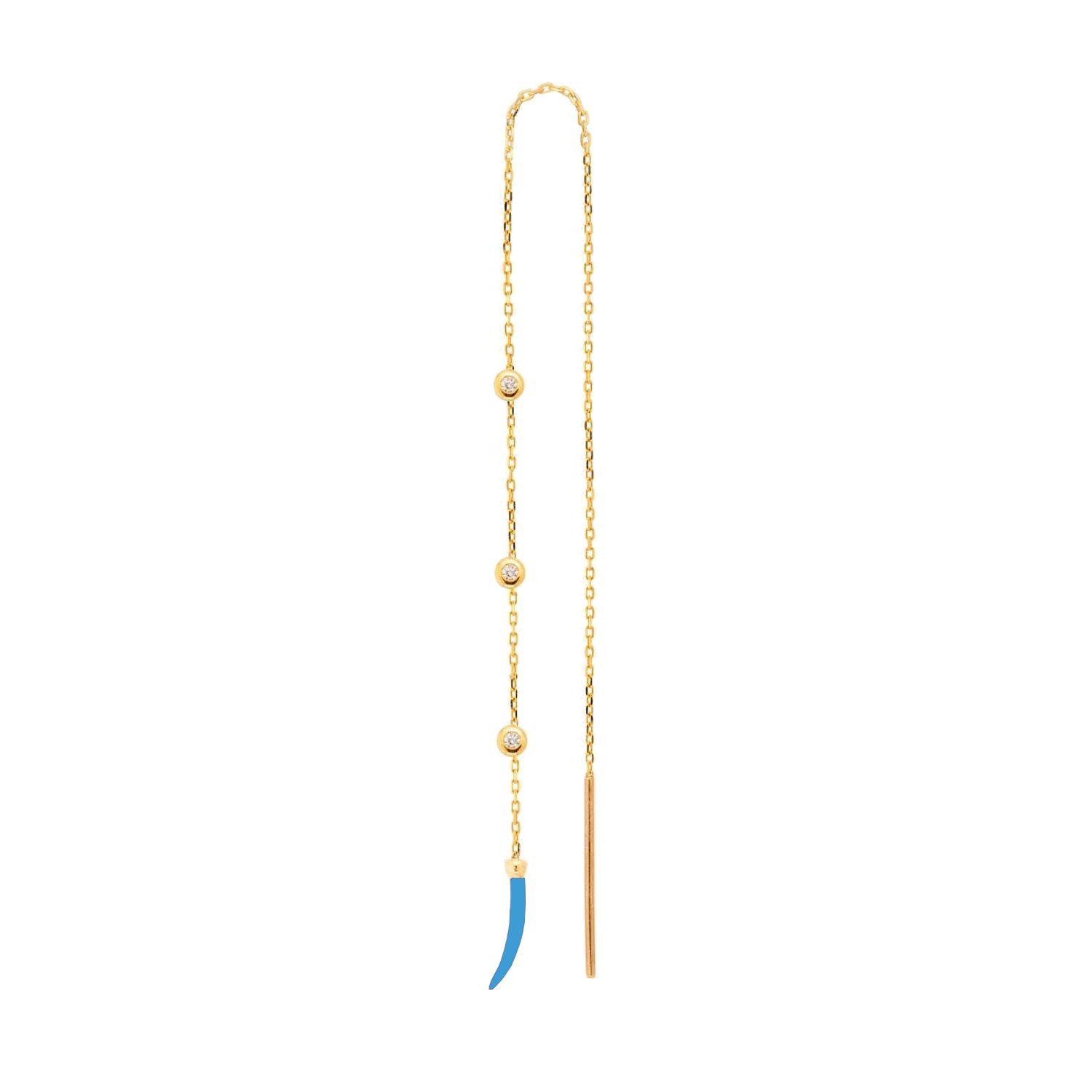 Chain Crystal Earring