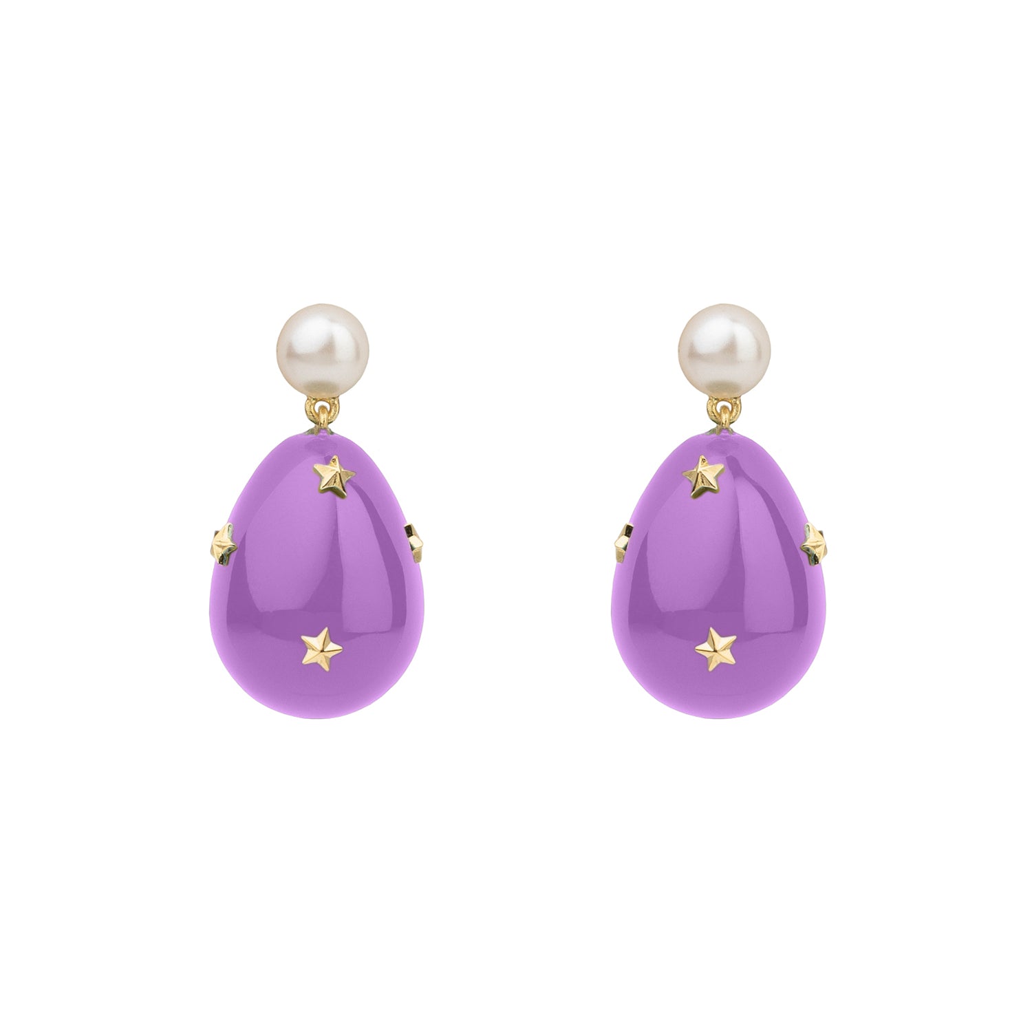 Mini Galaxy Drop Earrings