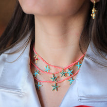 Load image into Gallery viewer, Star Fish Coral Necklace
