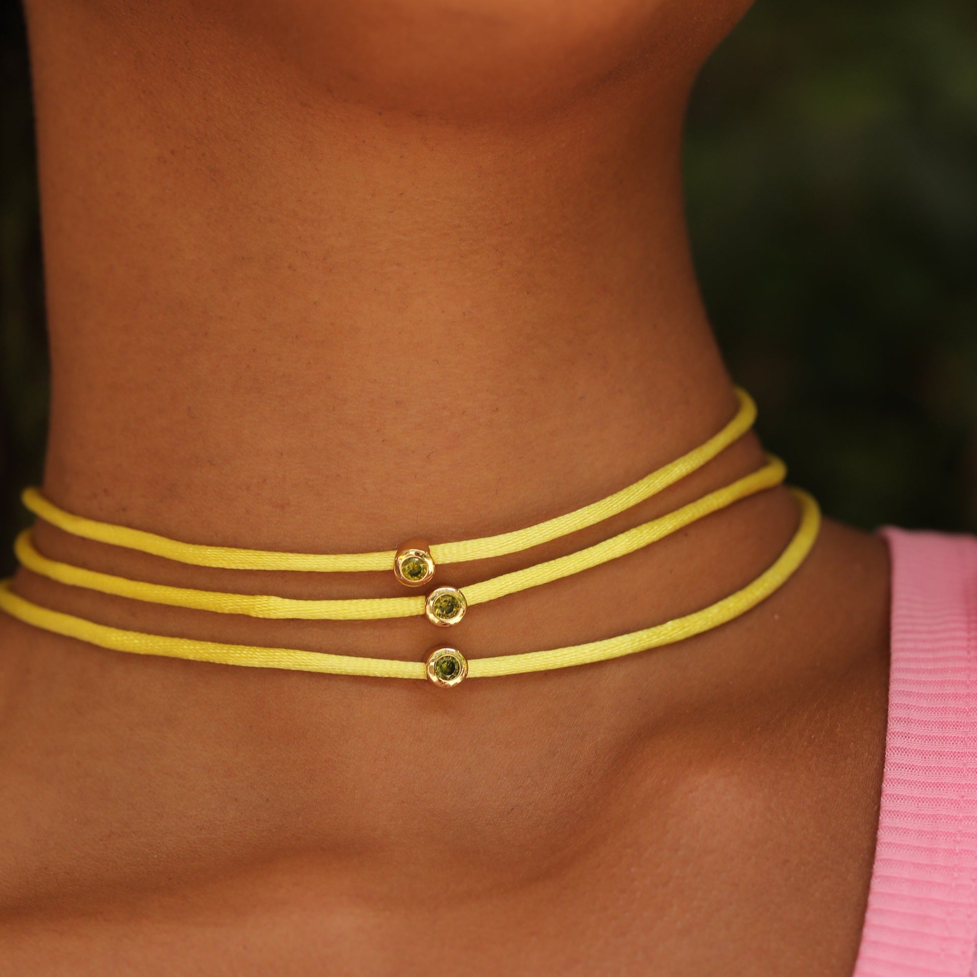 Solar Plexus chakra choker