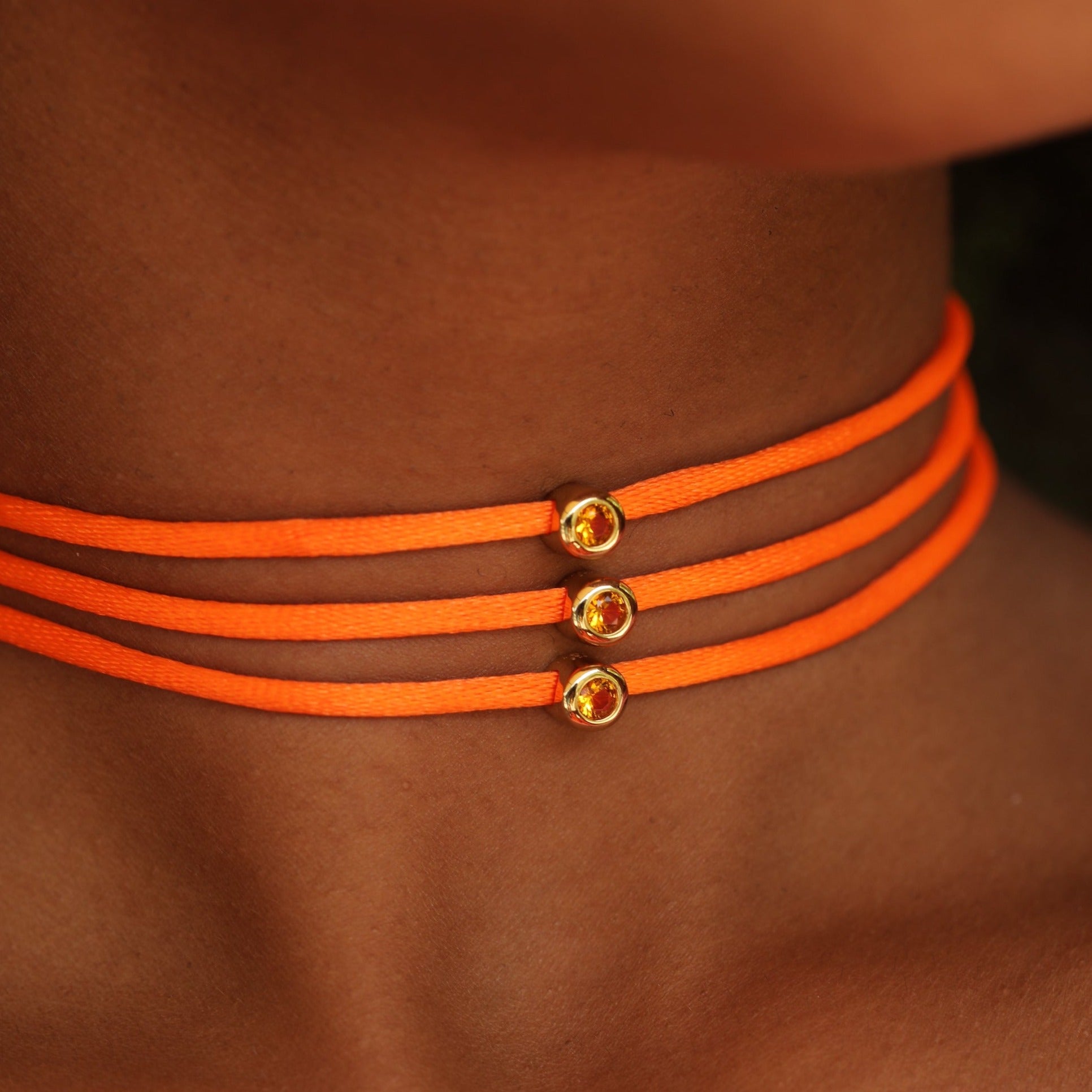 Sacral chakra choker