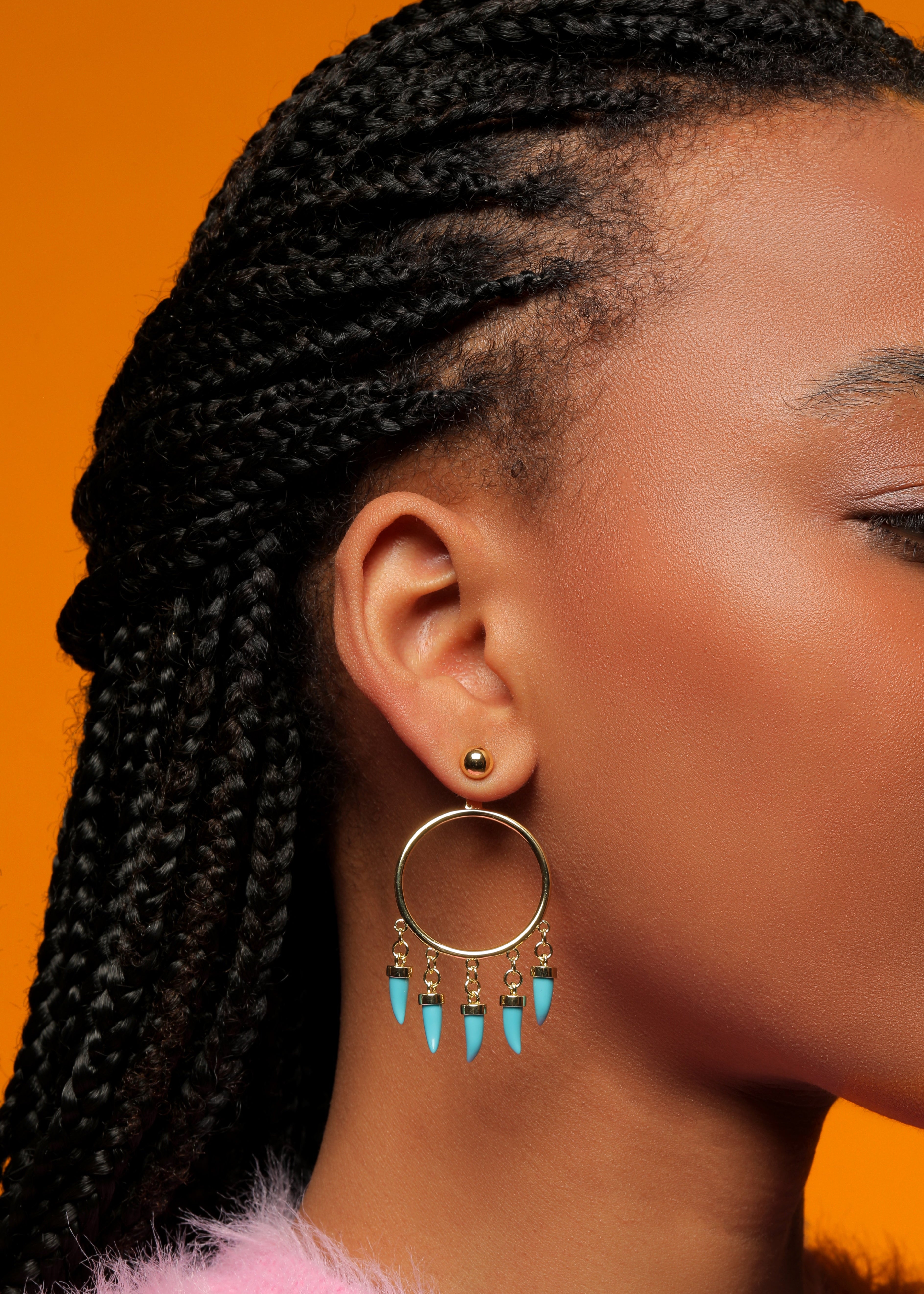 Hula Hoop earrings