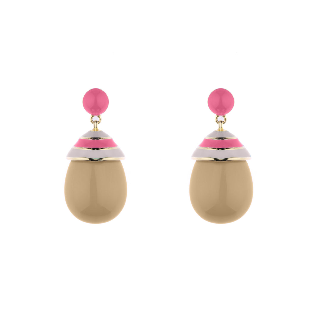 Mini Colourful Drop Earrings