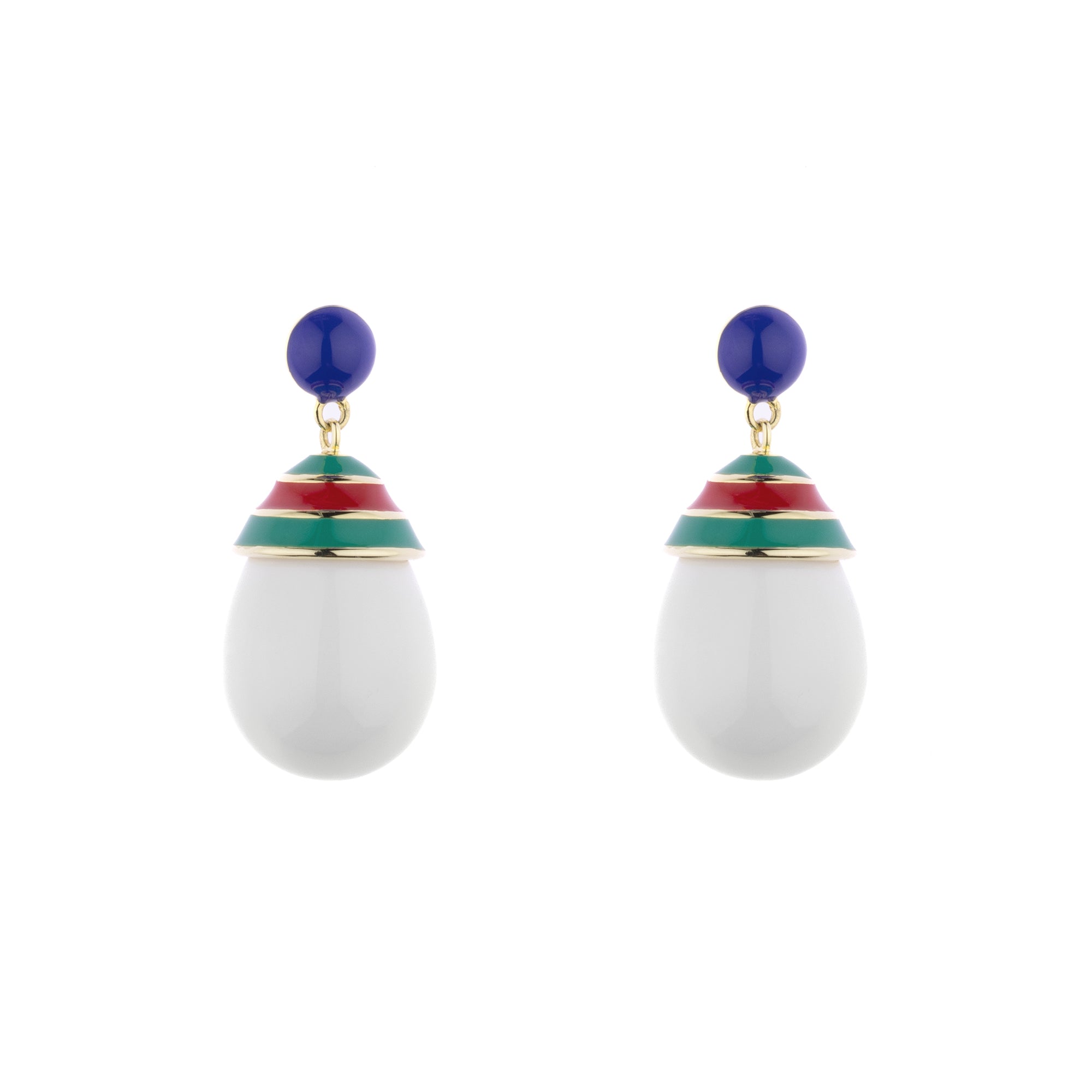 Mini Colourful Drop Earrings