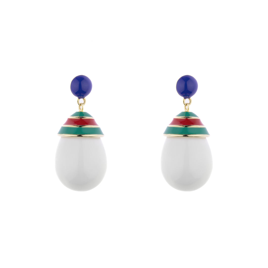 Mini Colourful Drop Earrings