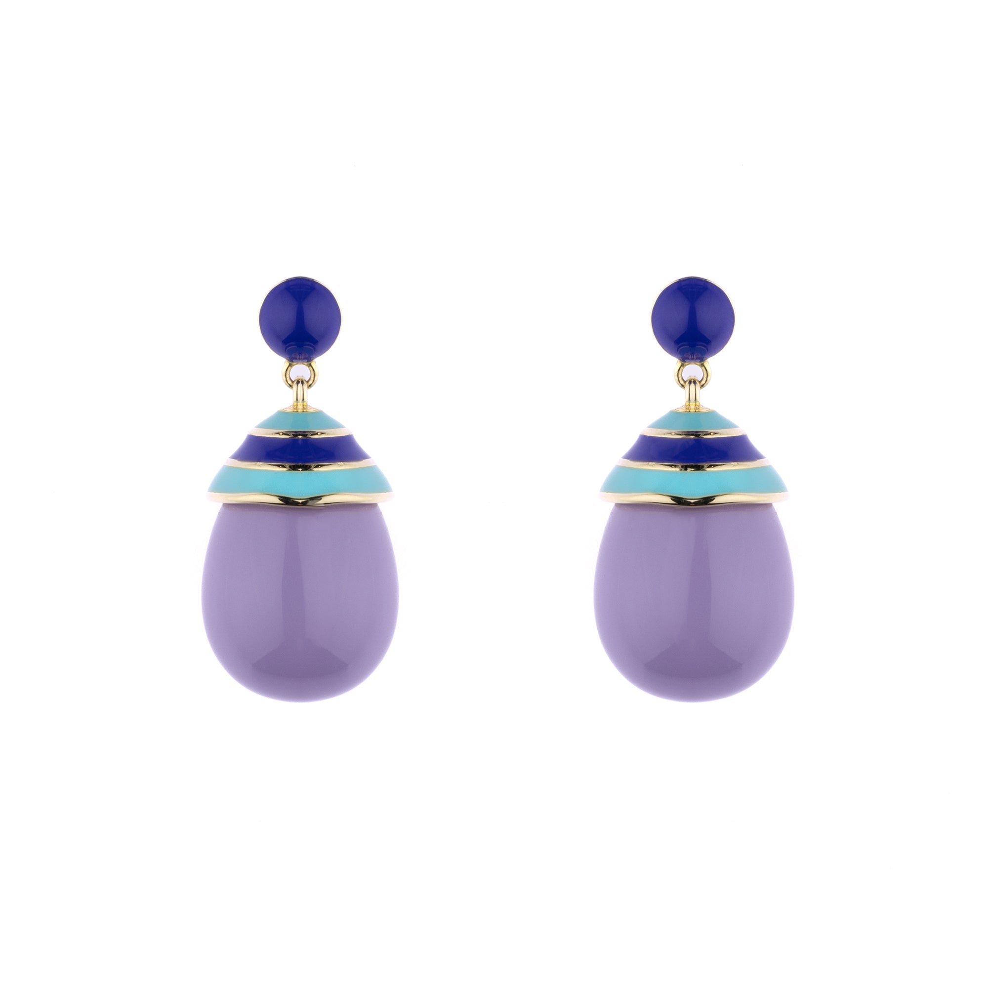 Mini Colourful Drop Earrings