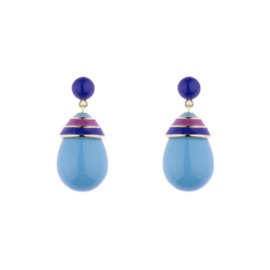 Mini Colourful Drop Earrings