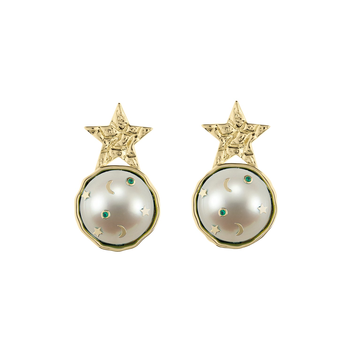 Star Galaxy Earrings