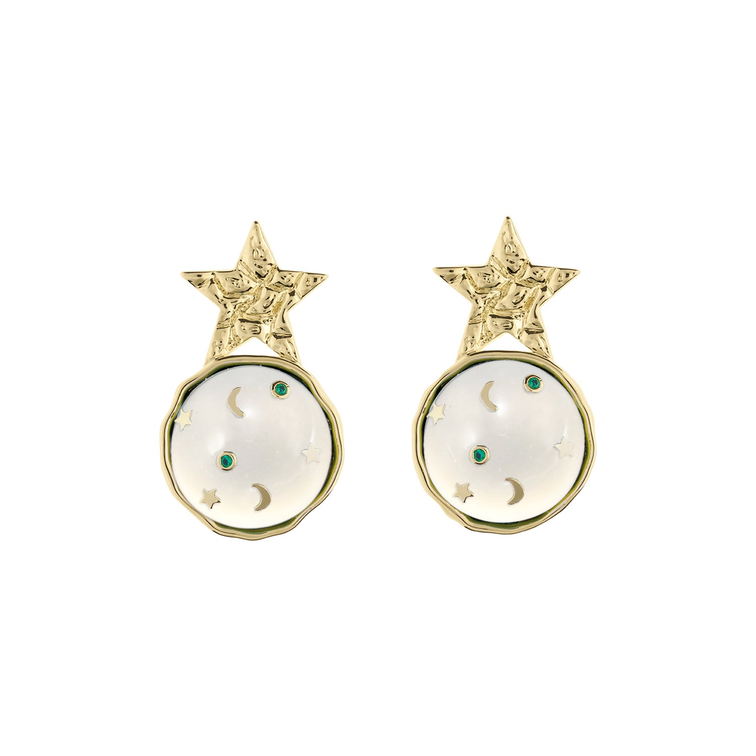 Star Galaxy Earrings