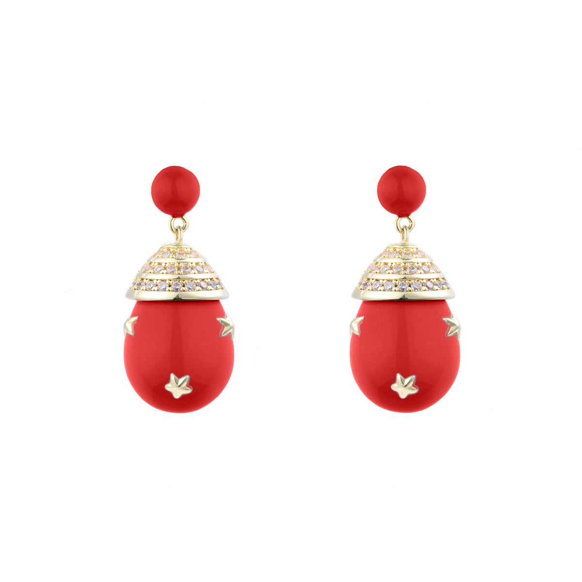 Celestial Mini Galaxy Drop Earrings