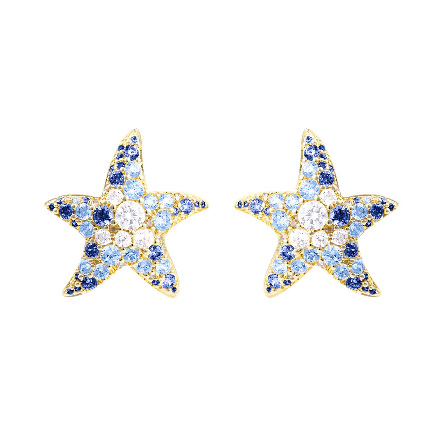 Dusk Starfish Earrings