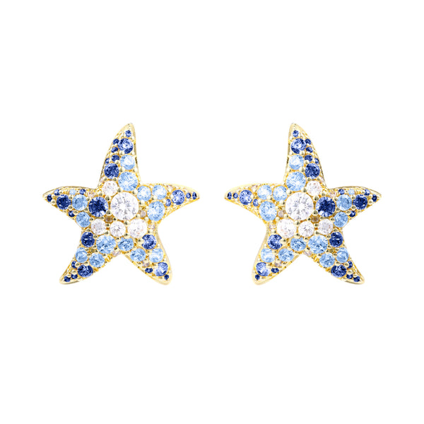 Dusk Starfish Earrings