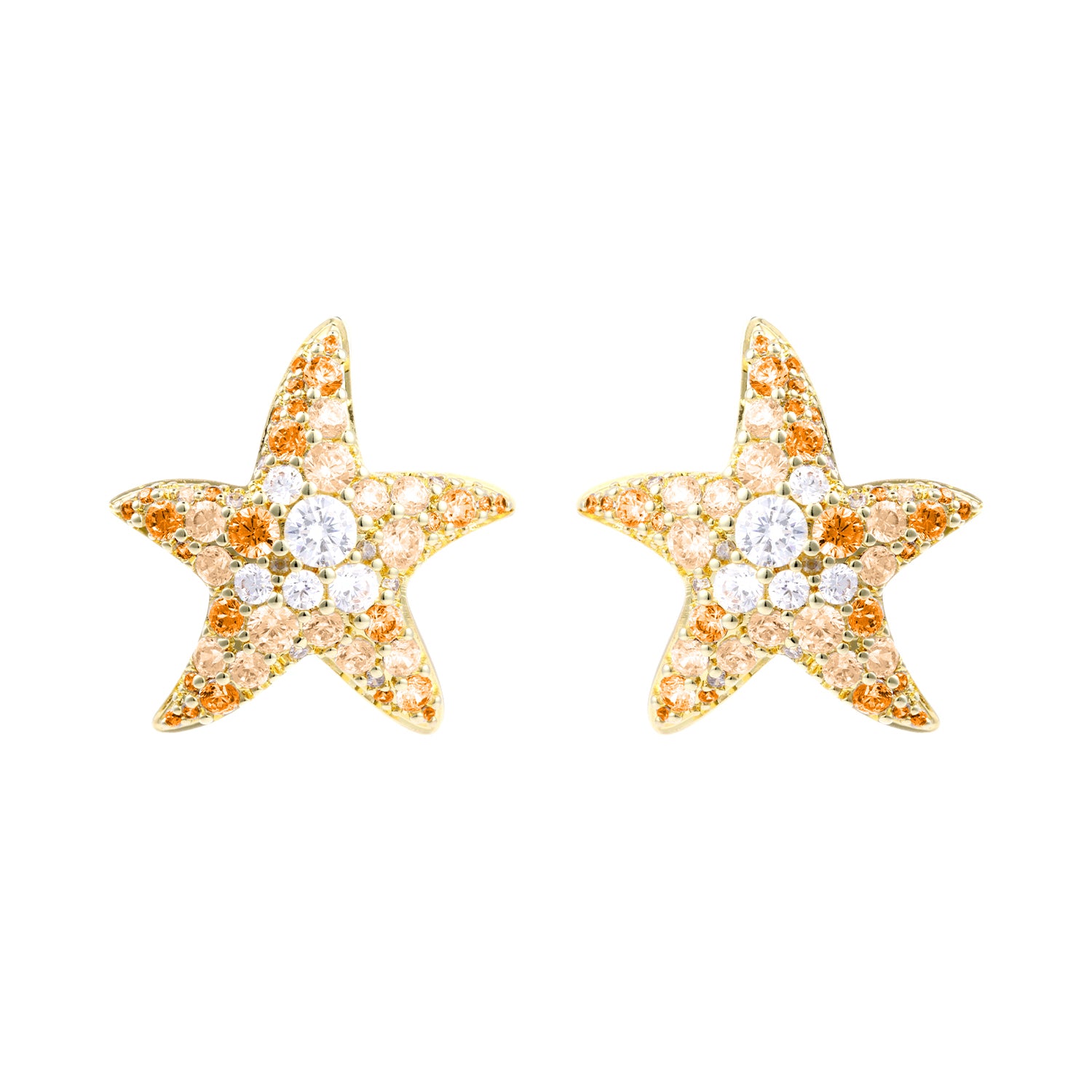 Glow Starfish Earrings