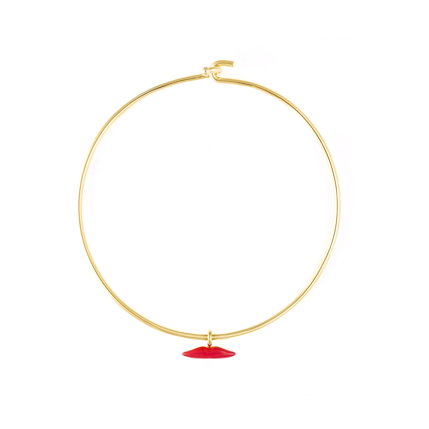 Bold Kiss Necklace