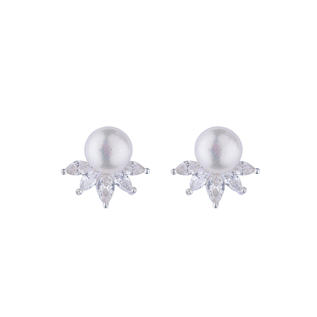 Starburst Pearl Earrings